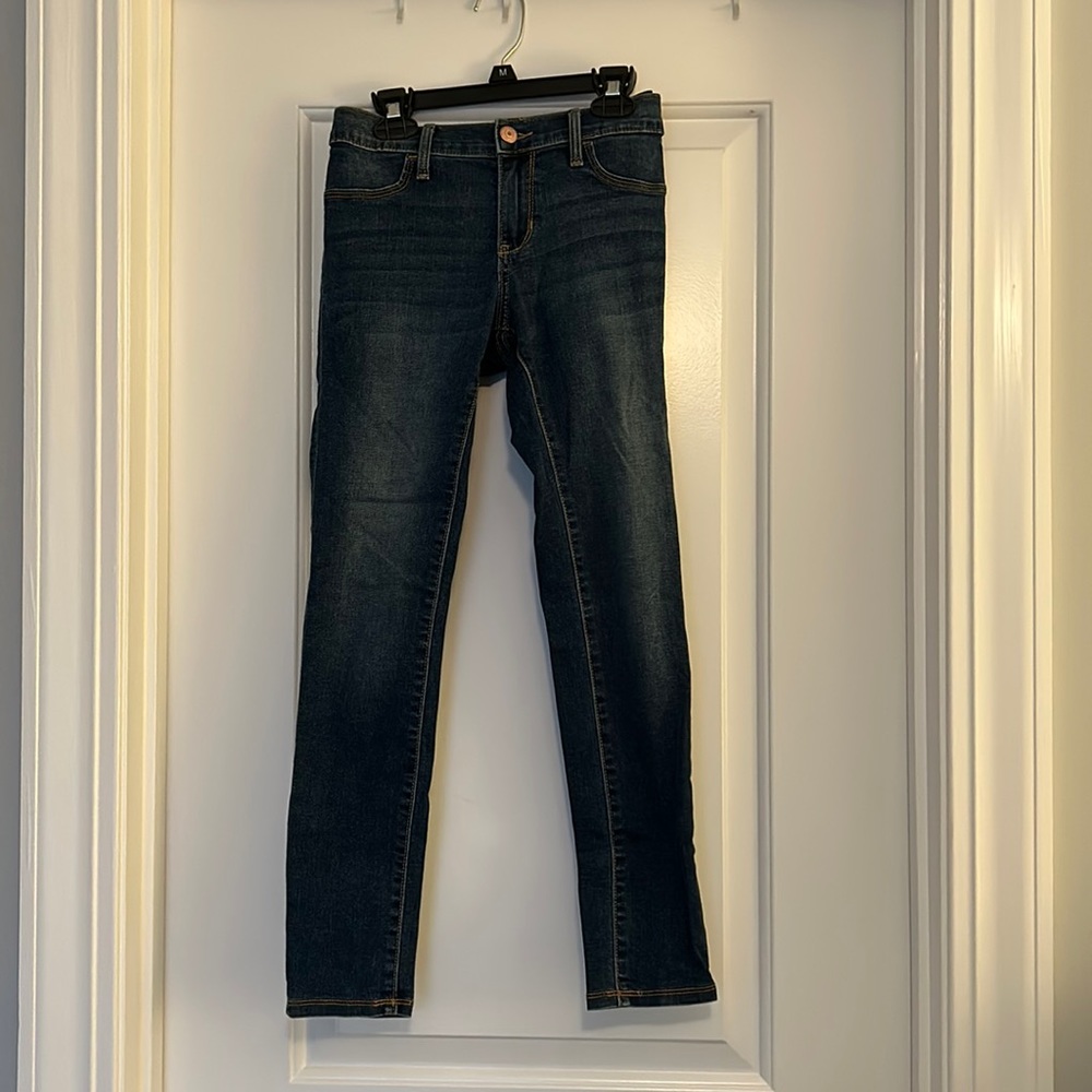 Girls Rockstar Super Skinny Jeggings (Mid-Rise)